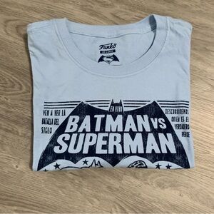 Funko Pop! Superman T-Shirt Men's Size 2XL Blue Comic Legion of Collectors